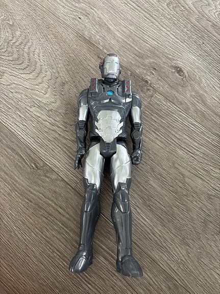 Marvel Iron Man -toimintafiguuri harmaa/musta