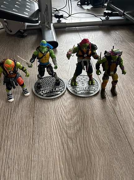 Teenage Mutant Ninja Turtles -toimintafiguurit