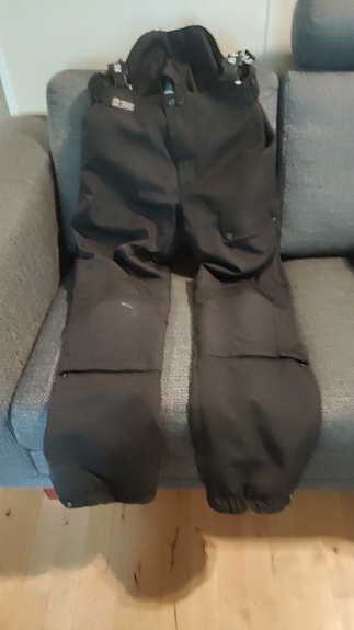Didriksons Bib Pants toppahousut koko 120 musta
