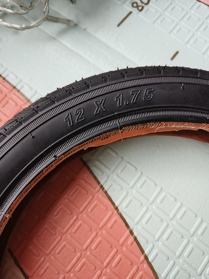 Tyre 12 inch for kid bike, pushbike, pram etc