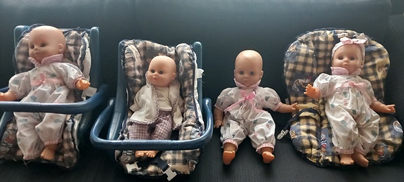 Nukkeja ja nuken kantokopat
