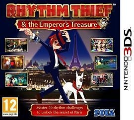 Rhythm Thief and the Emperers Treasure 3DS (Käytetty)