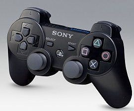 Ohjain DualShock 3 Musta SONY PS3 (Käytetty)