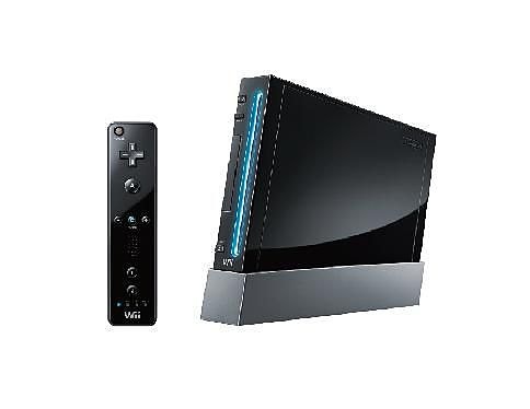 Nintento Wii Pelikone Musta (Käytetty)