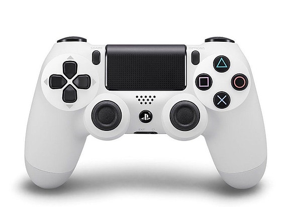 Ohjain DualShock 4 Valkoinen SONY PS4 (Käytetty)