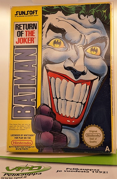 Batman - Return of the Joker (CIB) (UKV) NES (Käytetty)