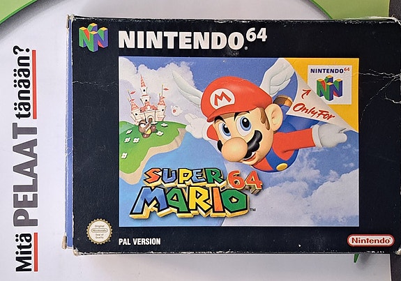Super Mario 64 (CIB) (EU) N64 (Käytetty)