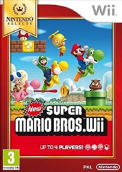 New Super Mario Bros. (red case) (CIB) Nintendo Wii (Käytetty)