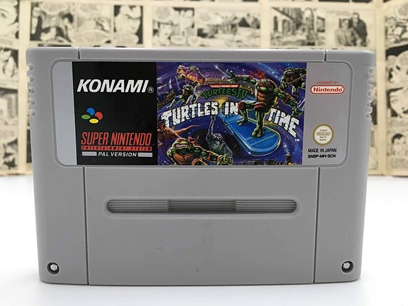 Teenage Mutant Hero Turtles IV - Turtles in Time (L) (SCN) SNES (Käytetty)