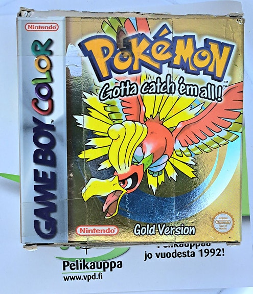 Pokemon Gold Version (CIB) (EU) GBC (Käytetty)