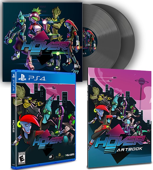 Hover - OST + Artbook Limited Run Games (2x12") (CIB) LP (Käytetty)