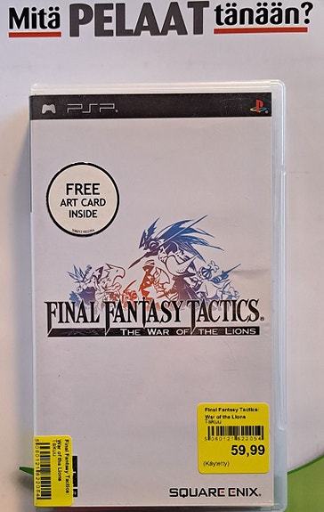 Final Fantasy Tactics: War of the Lions (CIB) (EU) PSP (Käytetty)