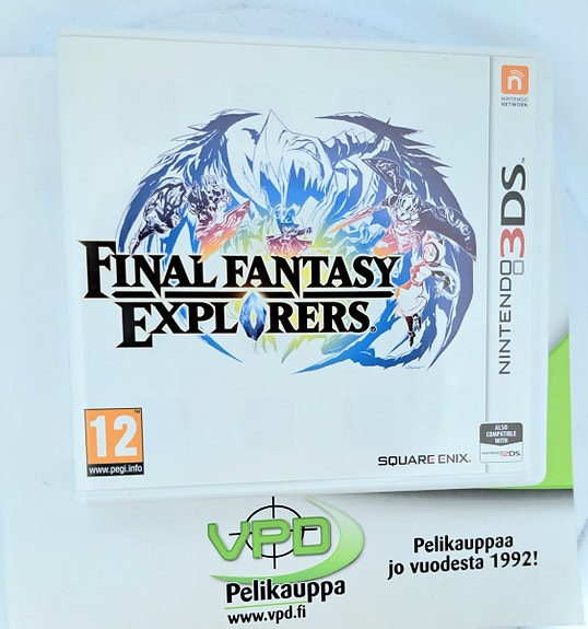 Final Fantasy Explorers 3DS (Käytetty)
