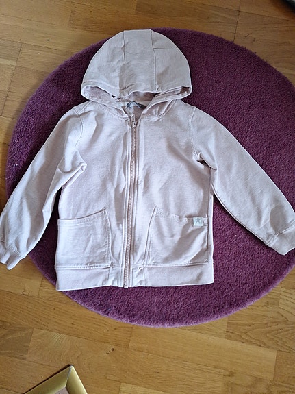 Lindex huppari vetoketjulla 4-6 v