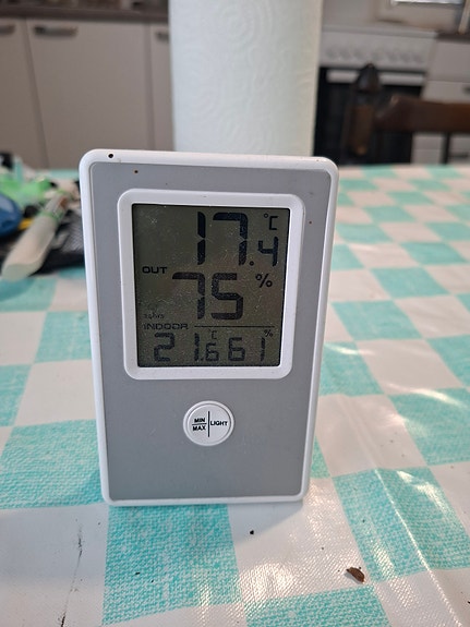 Uusi langaton lämpömittari