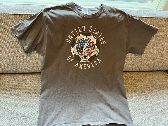USA Jalkapallo Football Soccer Grateful Dead T-paita T-shirt