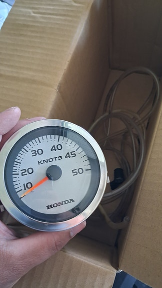 Honda nopeusmittari 50 knots