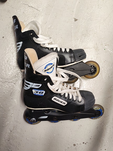 Bauer rullaluistimet retro