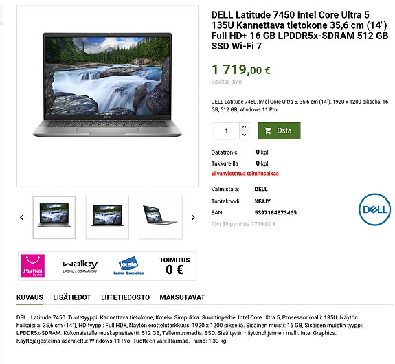 Dell Latitude 7450