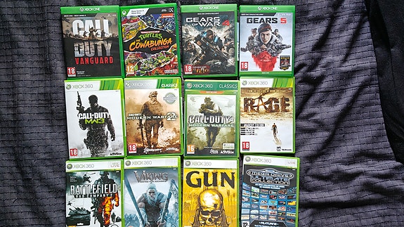 Xbox 360 ja Xbox One pelipaketti