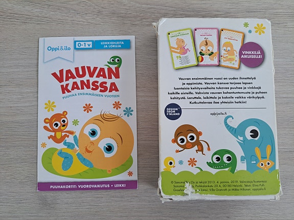 Oppi ja ilo: Vauvan kanssa -kortit