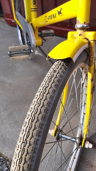Helkama Jopo polkupyörä 22" keltainen unisex