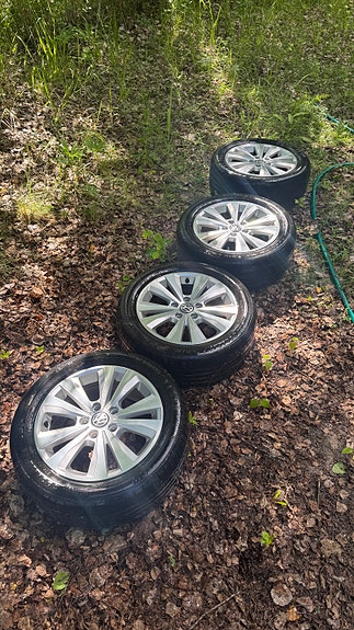 VW hienot alkuperäiset alumiinivanteet