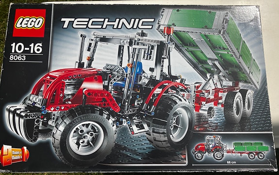 LEGO Technic 8063 traktori ja peräkärry