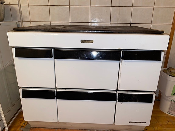 Puuhella Rosenlew. Hyvässä kunnossa