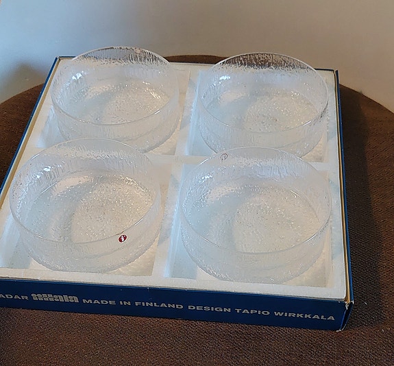 Iittala/Tapio Wirkkala Paadar jälkiruokakulho 4 kpl