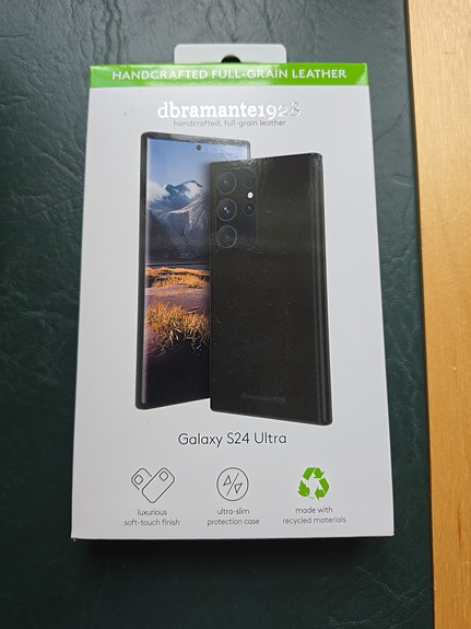 Samsung Galaxy S24 Ultra puhelimen kuoret dbramante1928 musta