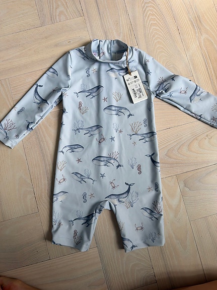 Newbie uv-uimapuku koko 74/80 sininen unisex