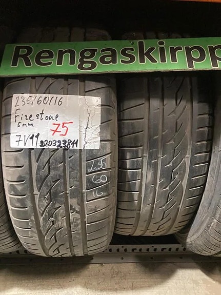 235/60R16 Firestone kesä