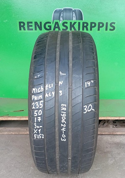 235/50R17 Michelin Primacy 3 kesä