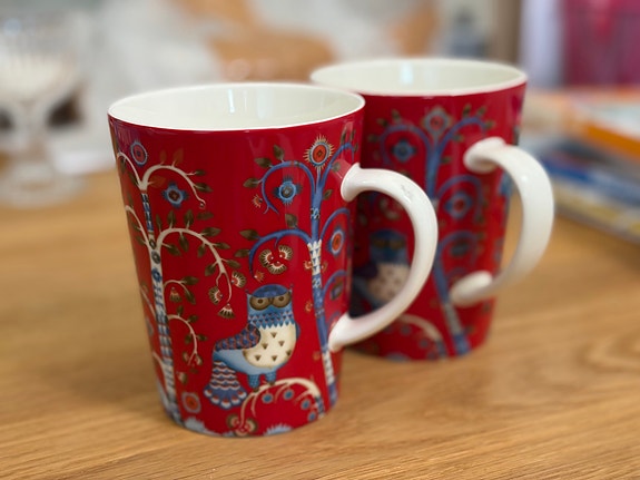 Iittala Taika mukit punainen 2kpl