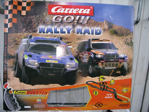 Autorata Carrera GO!!! Rally Raid + autot ja ohjaimet