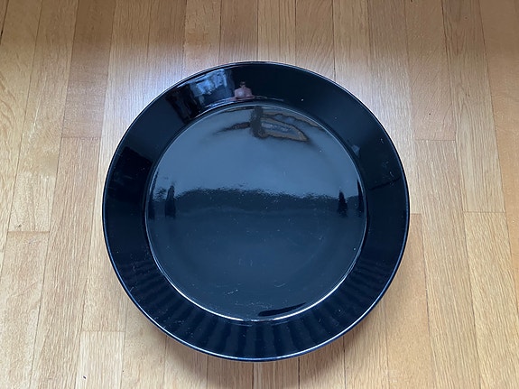 Arabia Teema lautanen 26 cm musta
