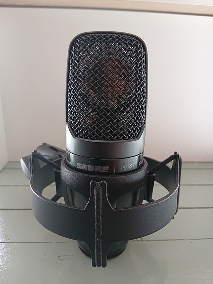 Shure pga27 studiomikrofoni
