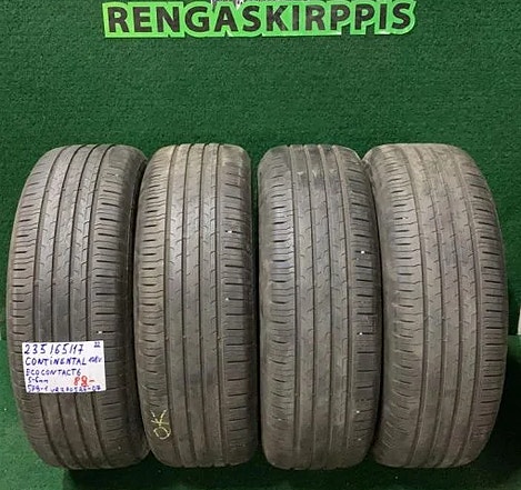 4kpl 235/65R17 Continental EcoContact 6 108V kesä 5-6mm