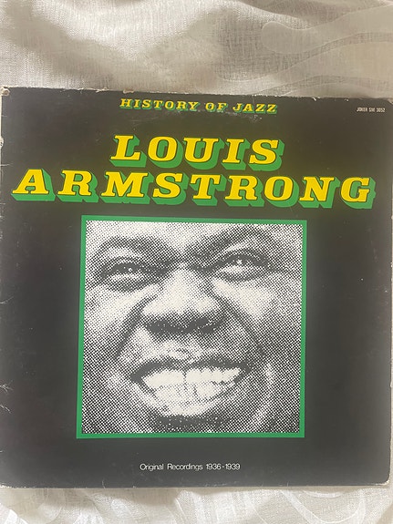 Louis Armstrong – History of Jazz LP-levy