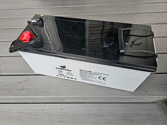 Brightsolar DC12-160 AGM-akku 12V 160Ah