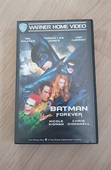 Batman forever VHS elokuva