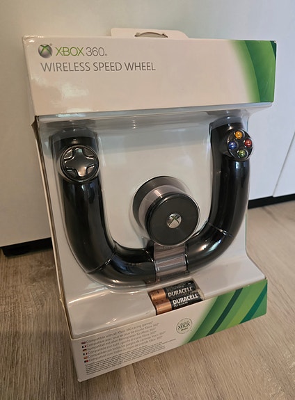 Microsoft Xbox 360 Wireless Speed Wheel ohjain