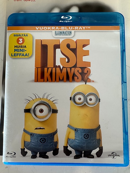 Itse ilkimys 2 Blu-ray vuokralevy