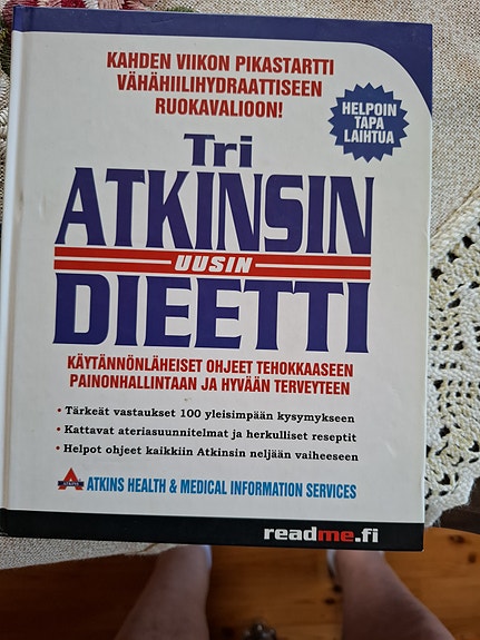 Tri Atkinsin uusin dieetti -kirja