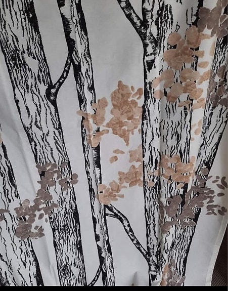 Vallila haavikko beige verhot