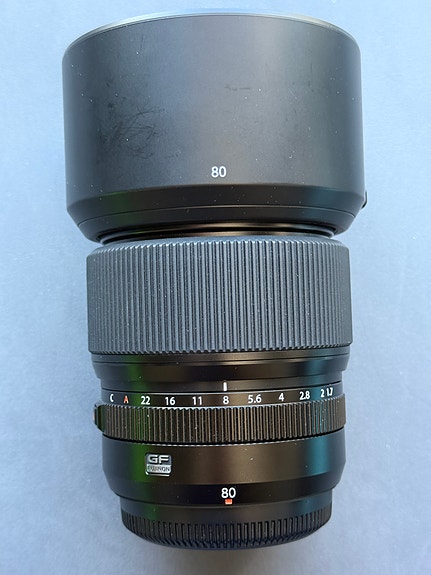 Fujifilm GF 80mm f/1.7 R WR - objektiivi