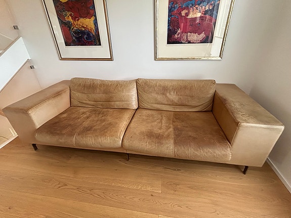 BoConcept nahkasohva - 3 istuttava sohva