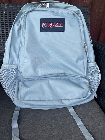 JanSport reppu vaaleansininen unisex