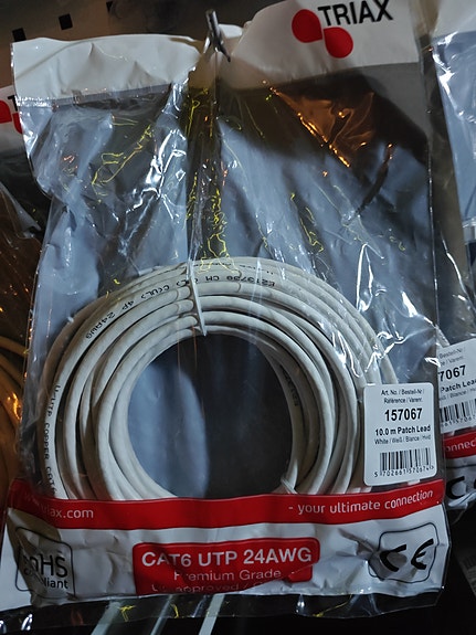 Cat6 UTP 10m & 15m
